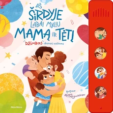 Aš širdyje labai myliu mamą ir tėtį (knyga su defektais)