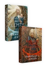 Danielle L. Jensen 2 knygų rinkinys: Kraujyje įrašyta lemtis + Kauluose išraižytas prakeiksmas