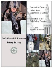 Evaluation of the DoD Safety Program