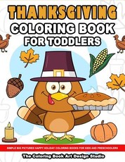 Thanksgiving Coloring Book for Toddlers