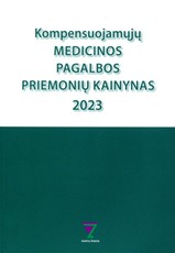 Kompensuojamųjų medicinos pagalbos priemonių kainynas 2023