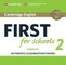 Cambridge English First for Schools 2. 2 Audio-CDs