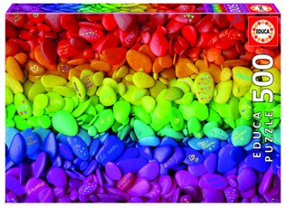 Dėlionė (puzzle) 500 PIEDRAS DE COLORES 10-99metų