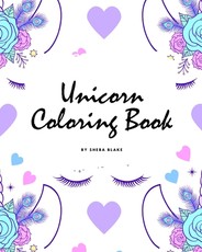 Unicorn Coloring Book for Children (8x10 Coloring Book / Activity Book)
