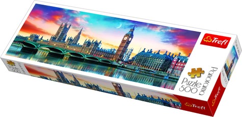 TREFL panoraminė dėlionė „Londonas“, 500 det.