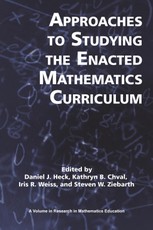 Approaches to Studying the Enacted Mathematics Curriculum