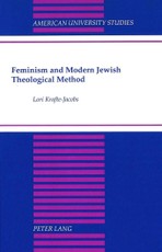 Feminism and Modern Jewish Theological Method