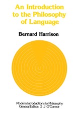 An Introduction to the Philosophy of Language