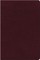 NIV, Reference Bible, Giant Print, Bonded Leather, Burgundy, Red Letter Edition, Indexed, Comfort Print