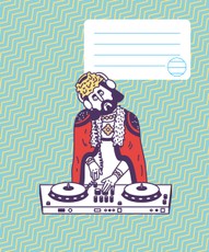 Sąsiuvinis MINDAUGAS, 12 lapų, linijomis