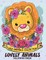 Lovely Wild Animal Coloring Book