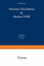 Structure Elucidation by Modern NMR