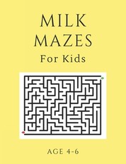Milk Mazes For Kids Age 4-6