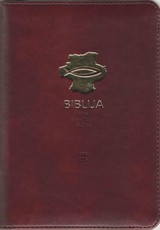 Biblija arba Šventasis  Raštas, ekumeninis leidimas, viršelis su užtrauktuku