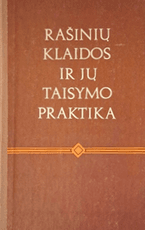 Rašinių klaidos ir jų taisymo praktika