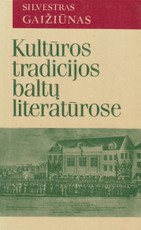 Kultūros tradicijos baltų literatūrose