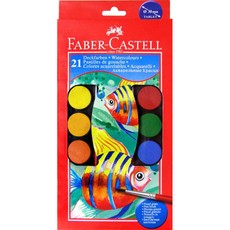 Akvarelės rinkinys Faber-Castell. 21 sp.