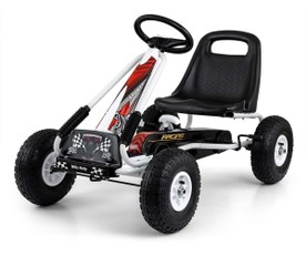 Pedalinis kartingas Thor, baltas