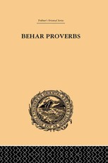 Christian, J: Behar Proverbs