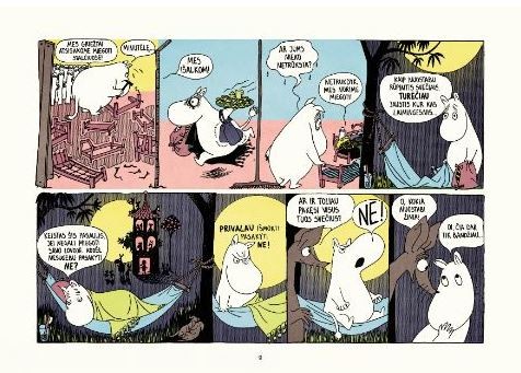 Muminukas ir plėšikai. Komiksai | Knygos.lt