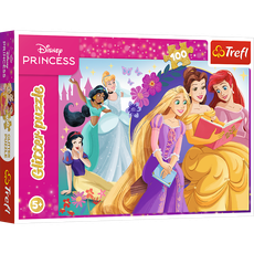 TREFL DISNEY PRINCESS Blizgantis dėlionė „Princesės“, 100 det.