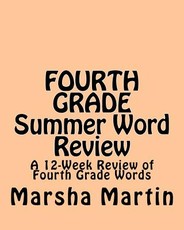 FOURTH GRADE Summer Word Review