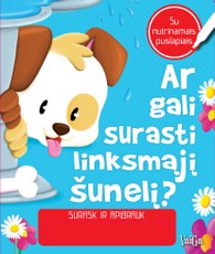 Ar gali surasti linksmąjį šunelį? Surask ir apibrauk (su nutrinamais puslapiais)