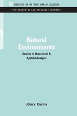 Krutilla, J: Natural Environments