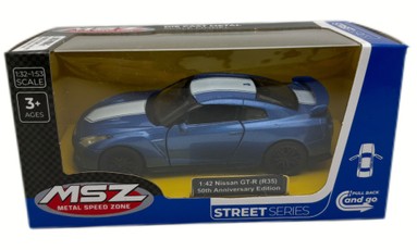 MSZ Automobilio modelis Nissan GT-R (R35), skalė 1:42