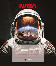 Sąsiuvinis DISCO NASA