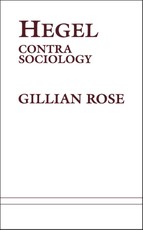 Hegel: Contra Sociology
