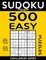 Sudoku Book 500 Easy Puzzles