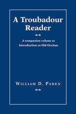 A Troubadour Reader
