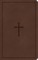 KJV Thinline Reference Bible, Brown Leathertouch