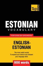 Estonian vocabulary for English speakers - 9000 words