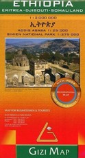Ethiopia Geographical Map 1 : 2 000 000