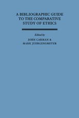 A Bibliographic Guide to the Comparative Study of Ethics