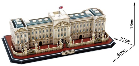 3D dėlionė: Buckingham palace
