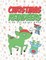 Christmas Reindeers Kids Coloring Book