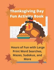 Thanksgiving Day Fun Activity Book