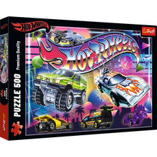 TREFL HOT WHEELS Dėlionė 500 det.