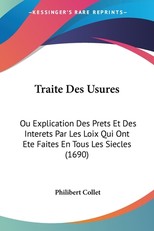 Traite Des Usures