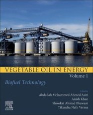 Vegetable Oil in Energy, Volume 1