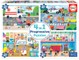 4 dėlionės (puzzle) HEROES in ACTION 3-6 metų