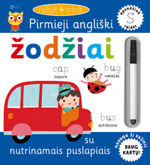 Rašyk ir trink. Pirmieji angliški žodžiai