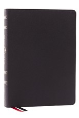 MacArthur Study Bible 2nd Edition: Unleashing God's Truth One Verse at a Time (Lsb, Black Genuine Leather, Comfort Print, Thumb Indexed)