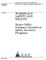 Workplace safety and health