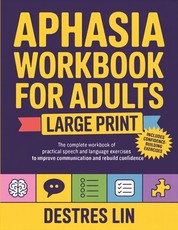 Aphasia Workbook For Adults - Large Print