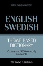 Theme-based dictionary British English-Swedish - 5000 words
