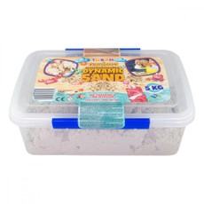 Dynamic Sand smėlis 5 kg dėžėje, natūralios spalvos